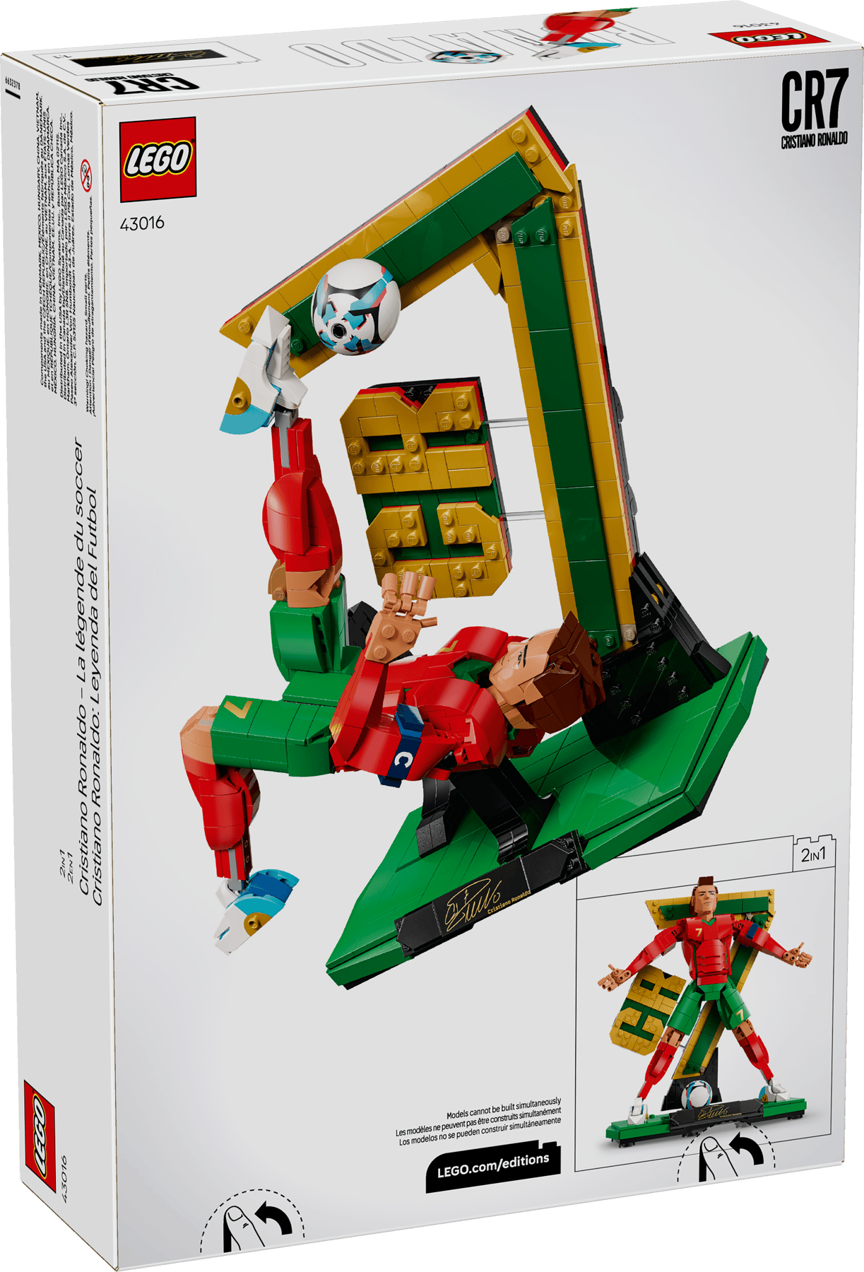 Lego Lego Editions Football Ronaldo Legend