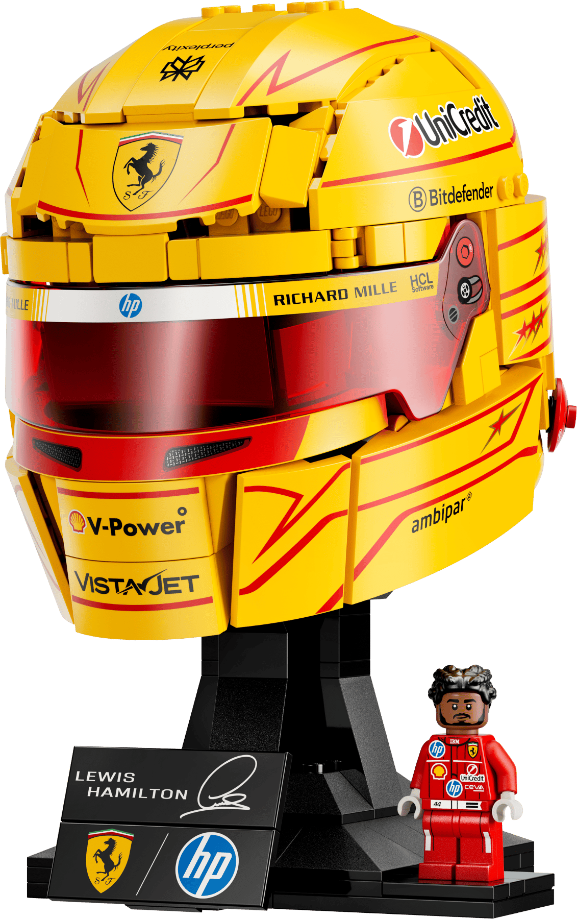 Lego Lego Editions F1 Scuderia Ferrari HP Lewis Hamilton Helmet