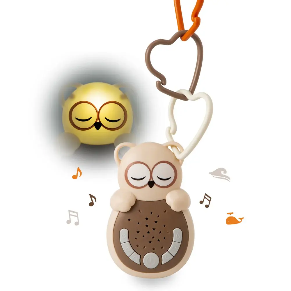 Cloud B Cloud B Sweet Dreamz on the Go Owl: Beige