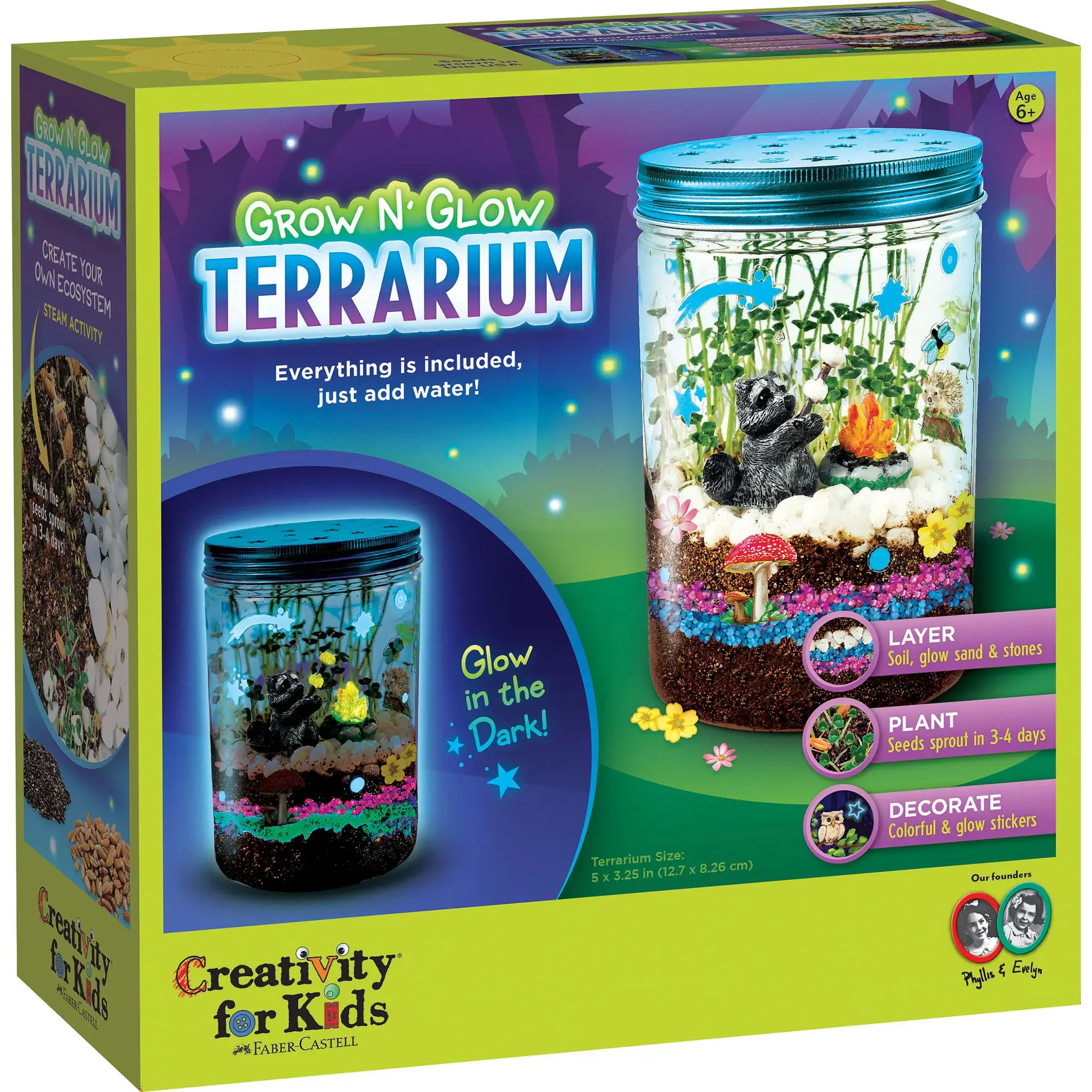 Creativity for Kids Creativity for Kids Grow N' Glow Terrarium