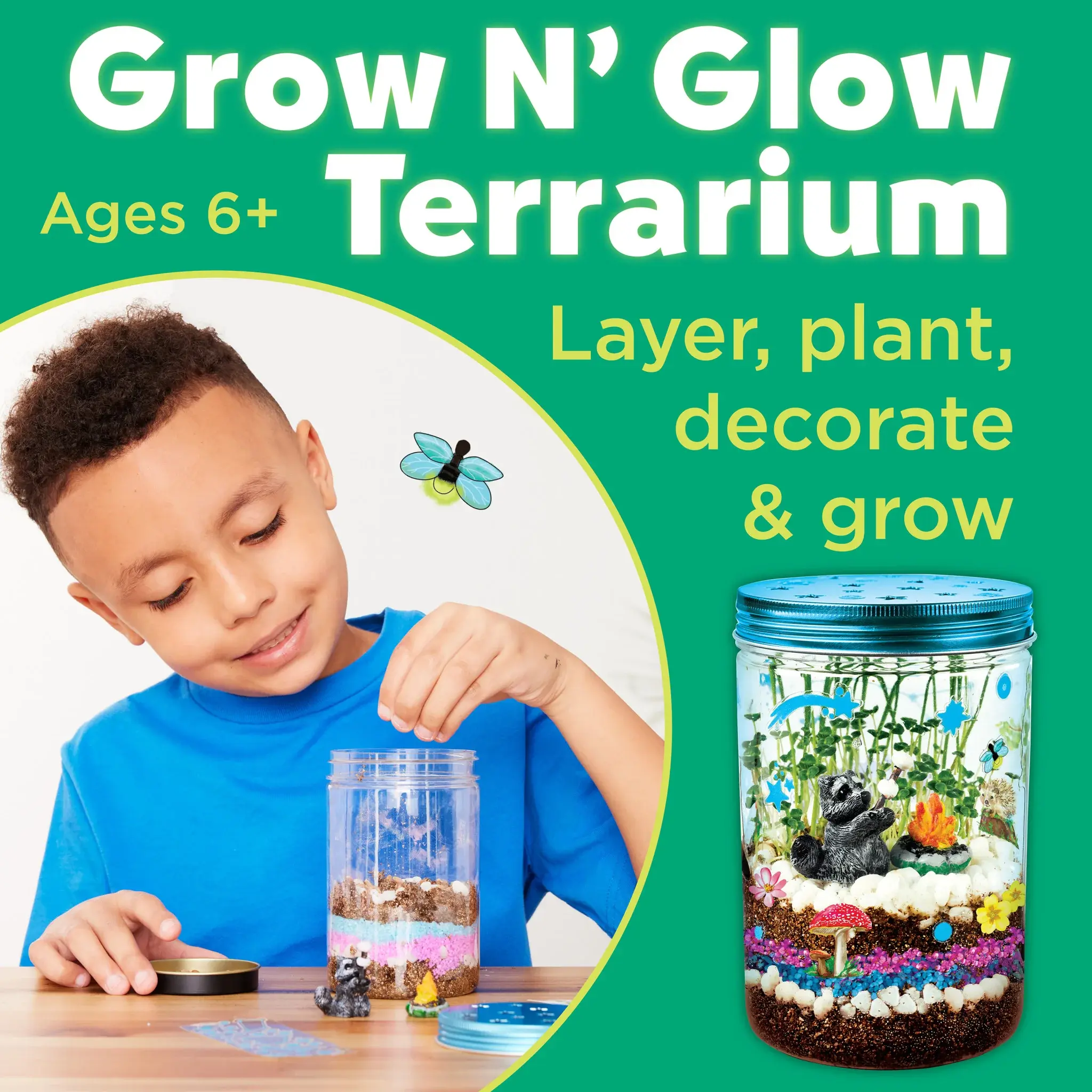 Creativity for Kids Creativity for Kids Grow N' Glow Terrarium