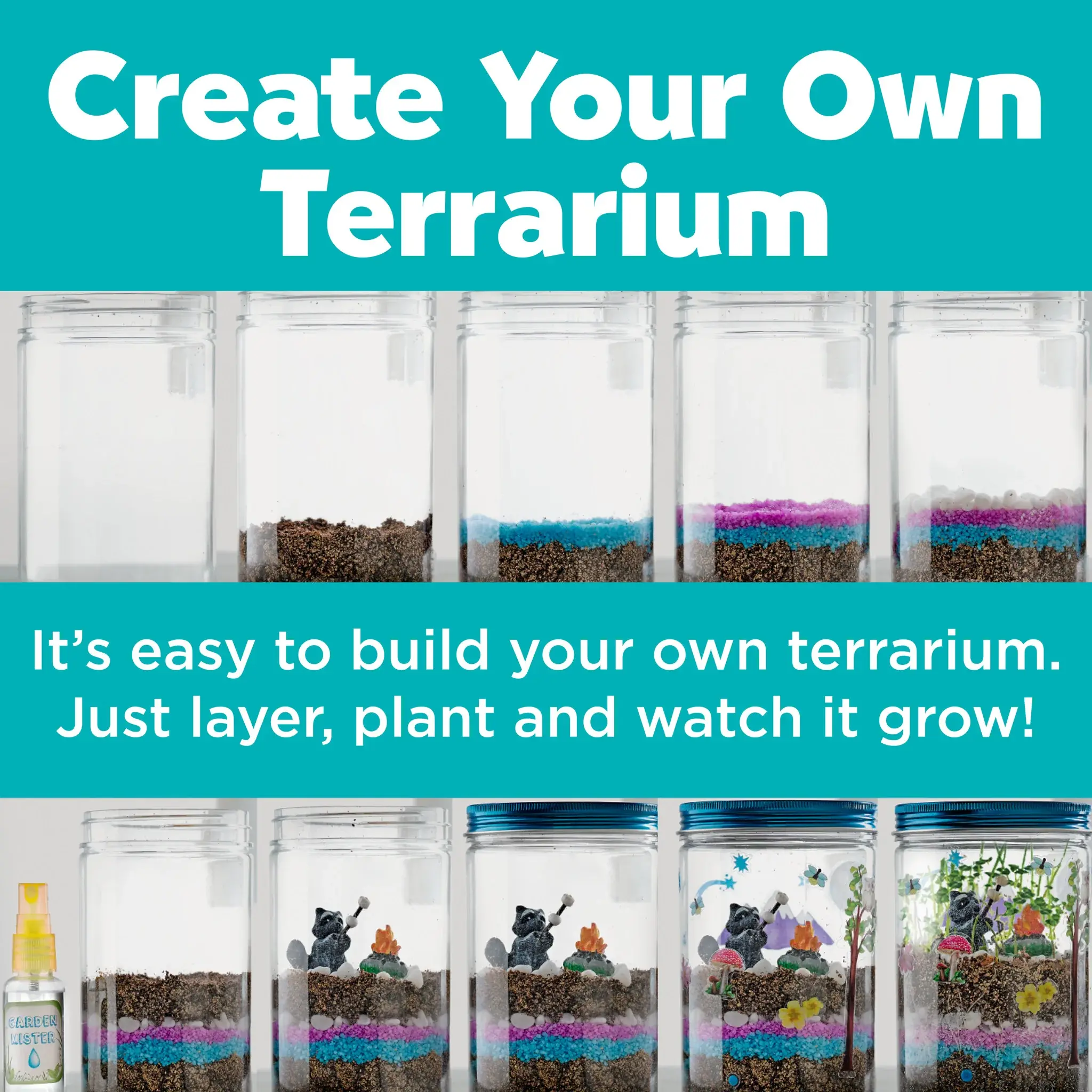 Creativity for Kids Creativity for Kids Grow N' Glow Terrarium
