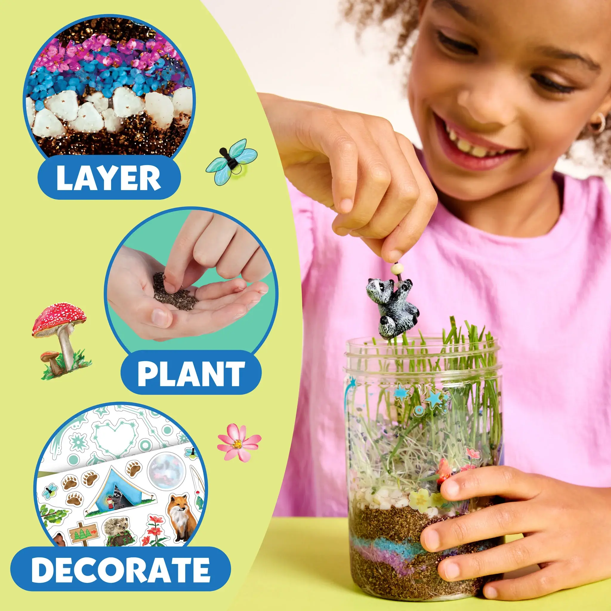 Creativity for Kids Creativity for Kids Grow N' Glow Terrarium