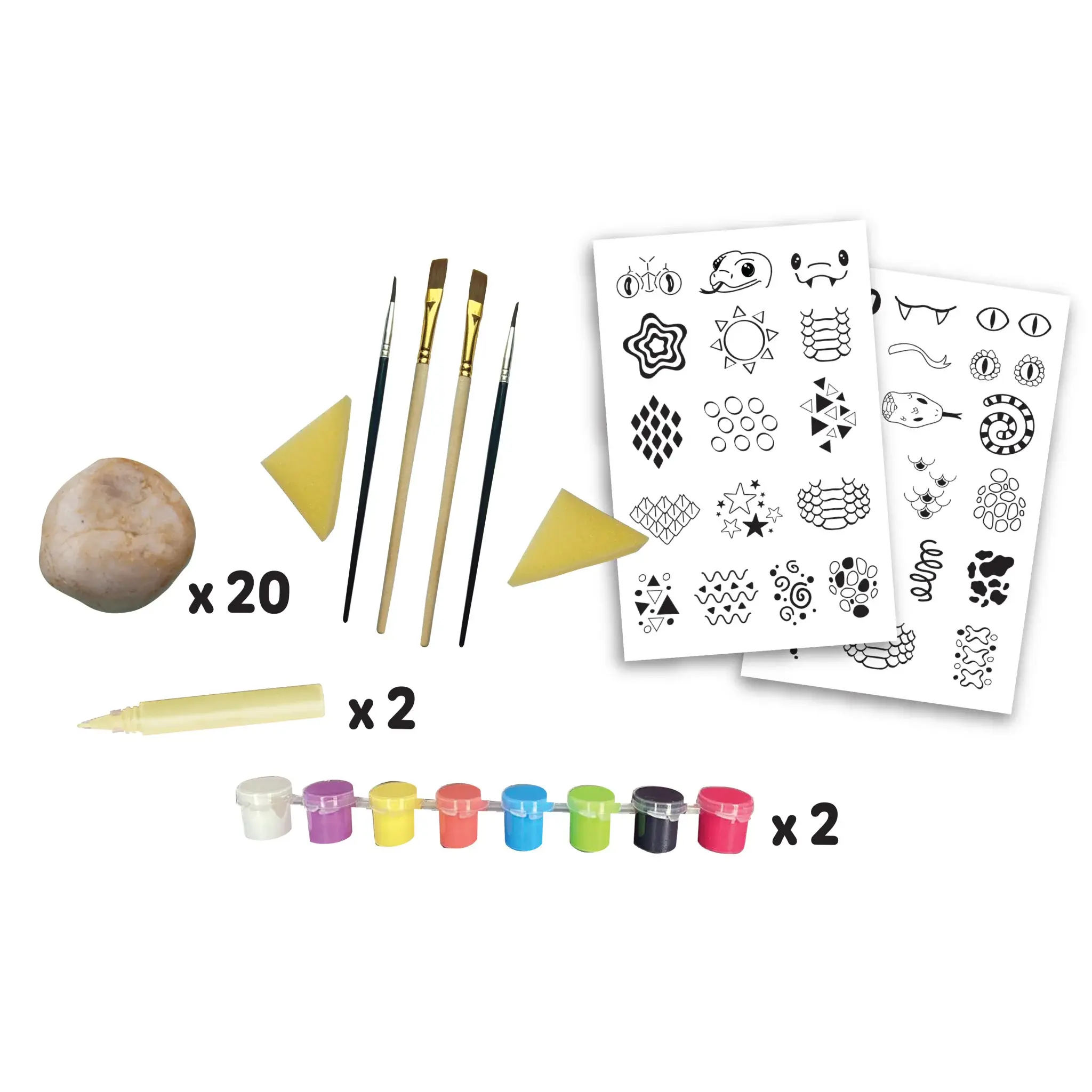 Creativity for Kids Creativity for Kids Rocksnake