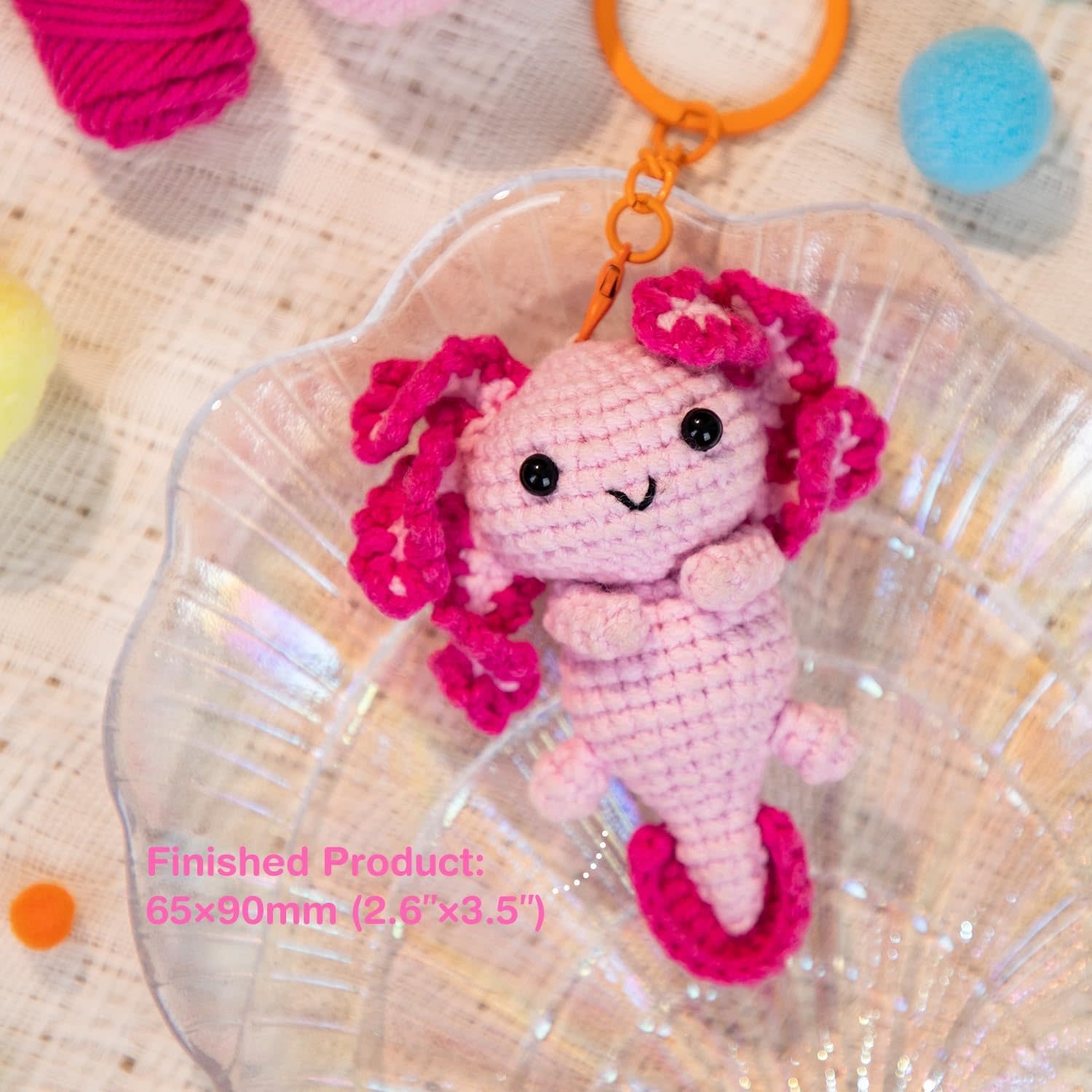 Avenir Crochet Kit: Love Axolotl