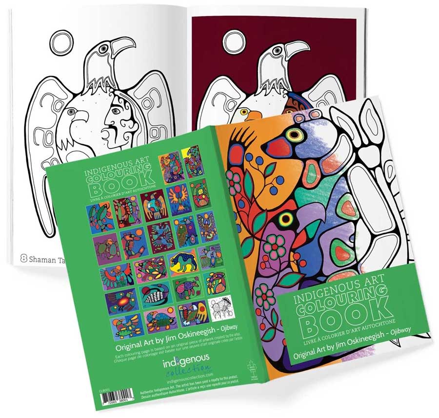 Colouring Book by Jim Oskineegish