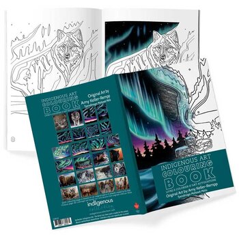 Indigenous Collection Colouring Book by Amy Keller-Rempp