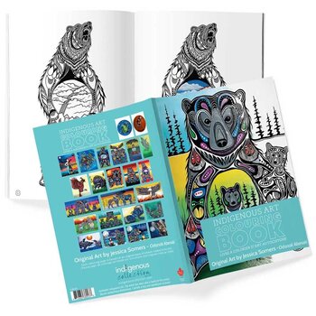 Indigenous Collection Colouring Book by Jessica Somers