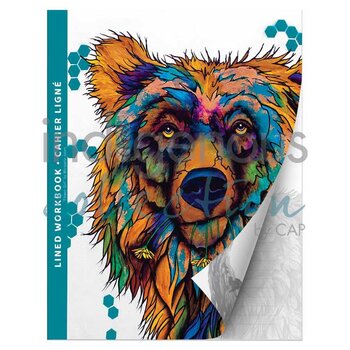 Indigenous Collection Lined Workbook: Flower Girl