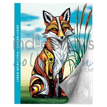 Indigenous Collection Lined Workbook: Spirit Fox