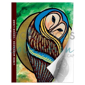 Indigenous Collection Lined Workbook: Awakened by the Moon