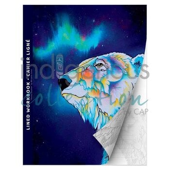 Indigenous Collection Lined Workbook: Aurora Dreamer