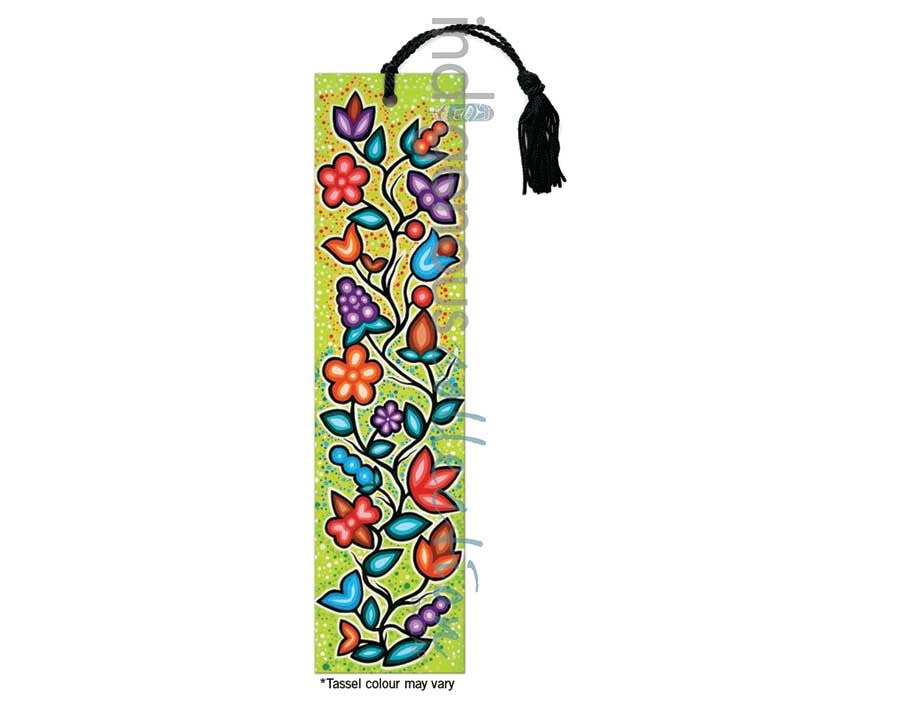 Indigenous Bookmark: Floral