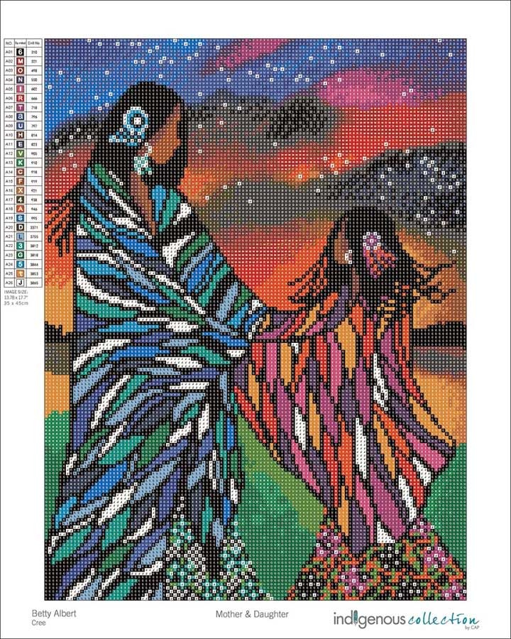 Diamond Art Kit: Mother & Daughter