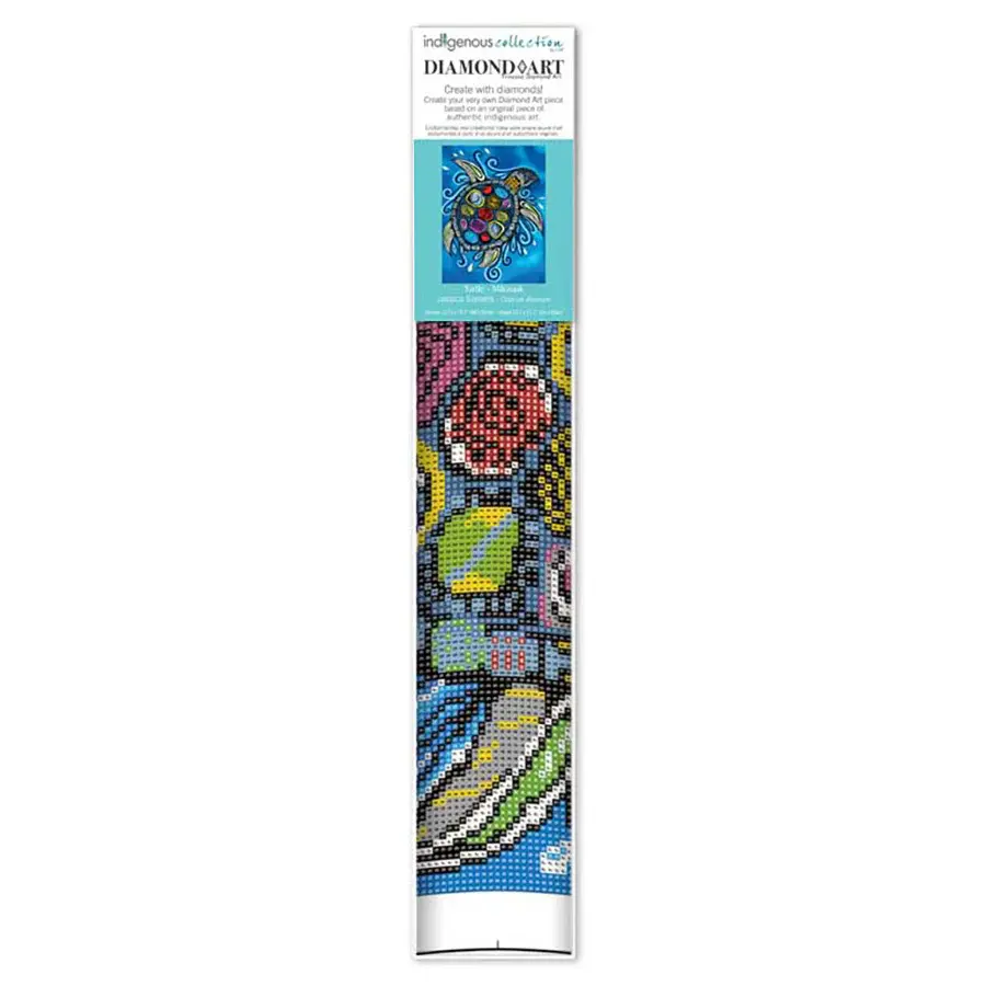 Diamond Art Kit: Turtle - Mikinaak