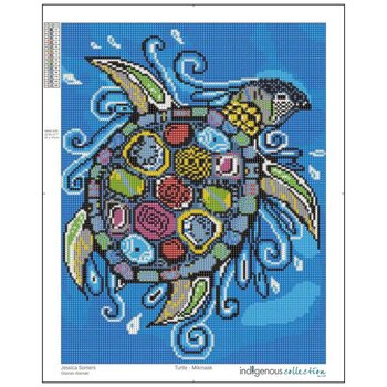 Indigenous Collection Diamond Art Kit: Turtle - Mikinaak