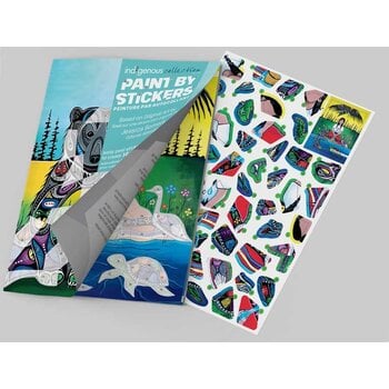 Indigenous Collection Paint by Sticker Book: Jessica Somers