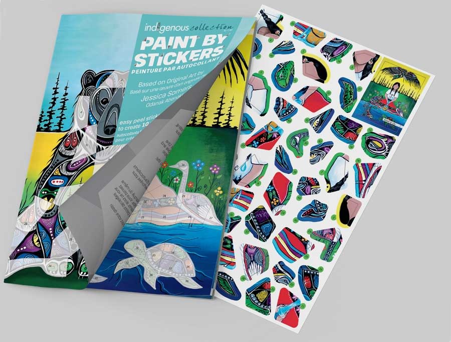 Paint by Sticker Book: Jessica Somers