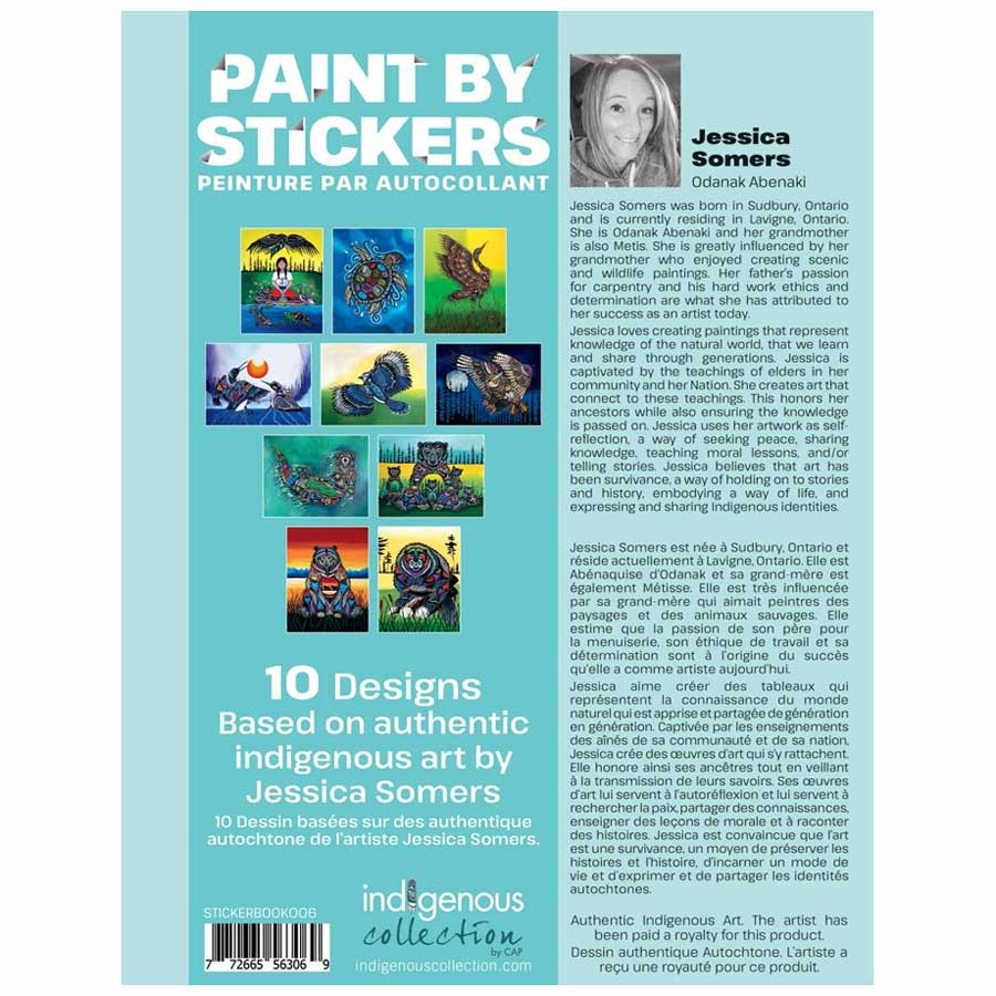 Paint by Sticker Book: Jessica Somers