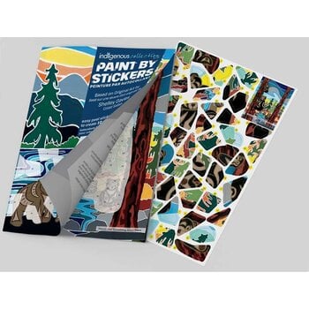 Indigenous Collection Paint by Sticker Book: Shelley Davies