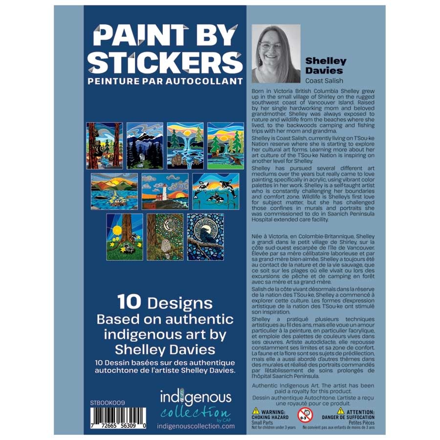 Paint by Sticker Book: Shelley Davies