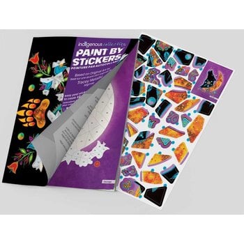 Indigenous Collection Paint by Sticker Book: Tracey Metallic