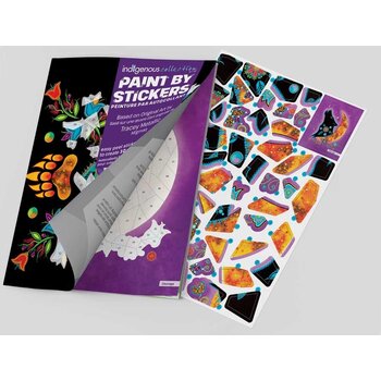 Paint by Sticker Book: Tracey Metallic