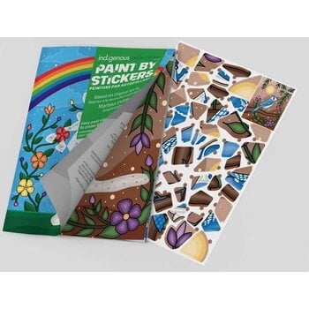 Indigenous Collection Paint by Sticker Book: Monarch Butterfly