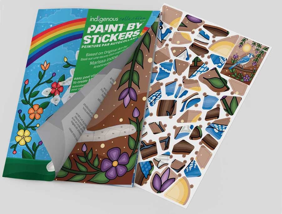 Paint by Sticker Book: Monarch Butterfly