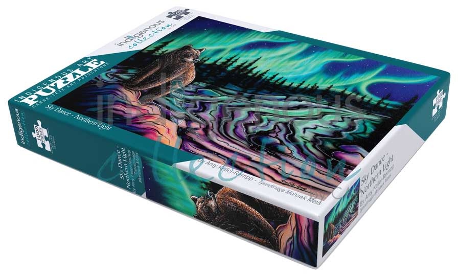 Indigneous 1000pc Puzzle: Sky Dance - Northern Light