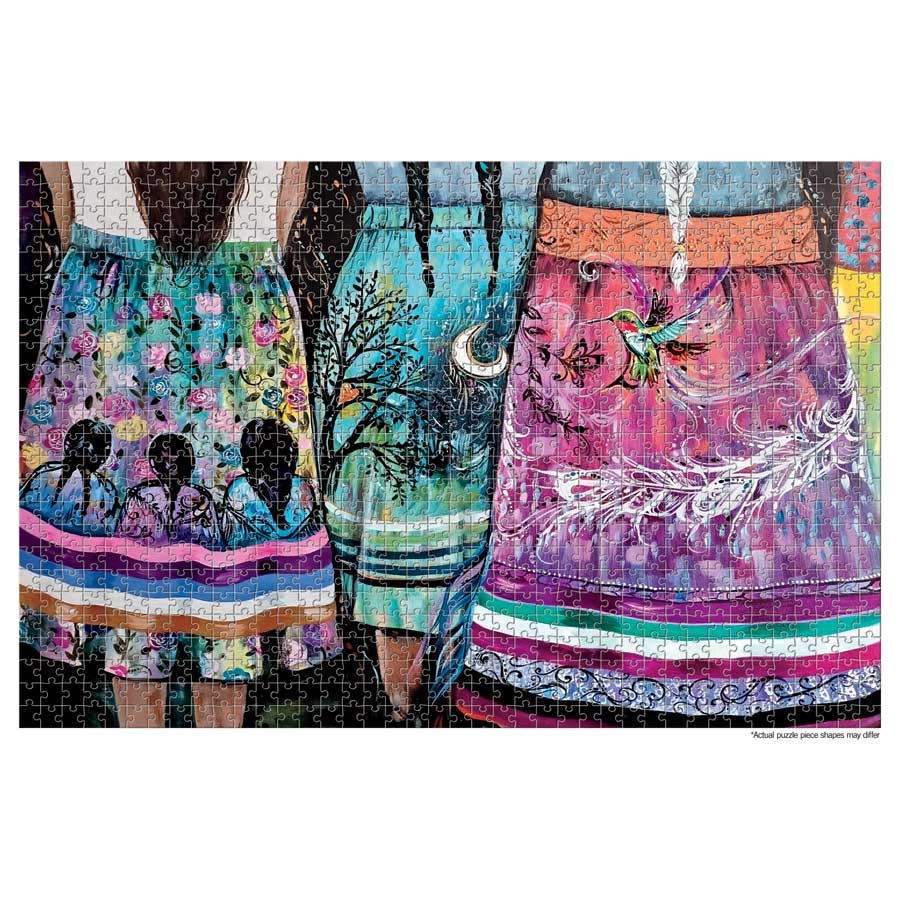 Indigneous 1000pc Puzzle: Sisters Always