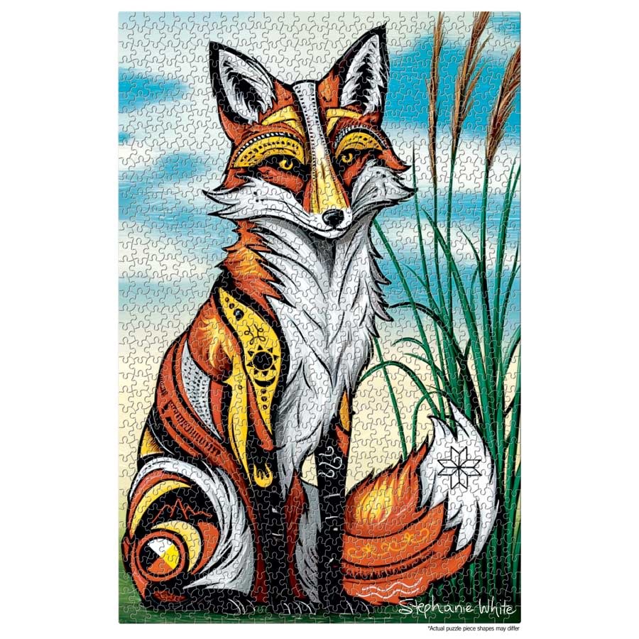 Indigneous 1000pc Puzzle: Spirit Fox