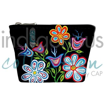 Indigenous Collection Coin Purse: Happy Flowers
