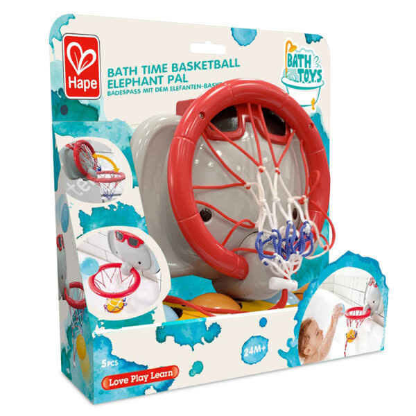 Hape Toys Hape BathTime Basketball Elephant Pal