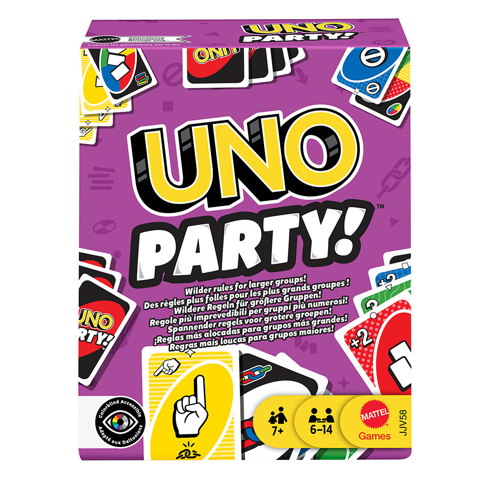 Mattel Uno Party! Card Game