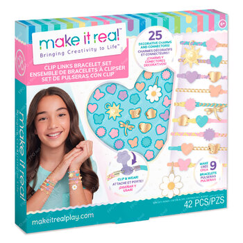 Make It Real Clip Links Bracelet Set