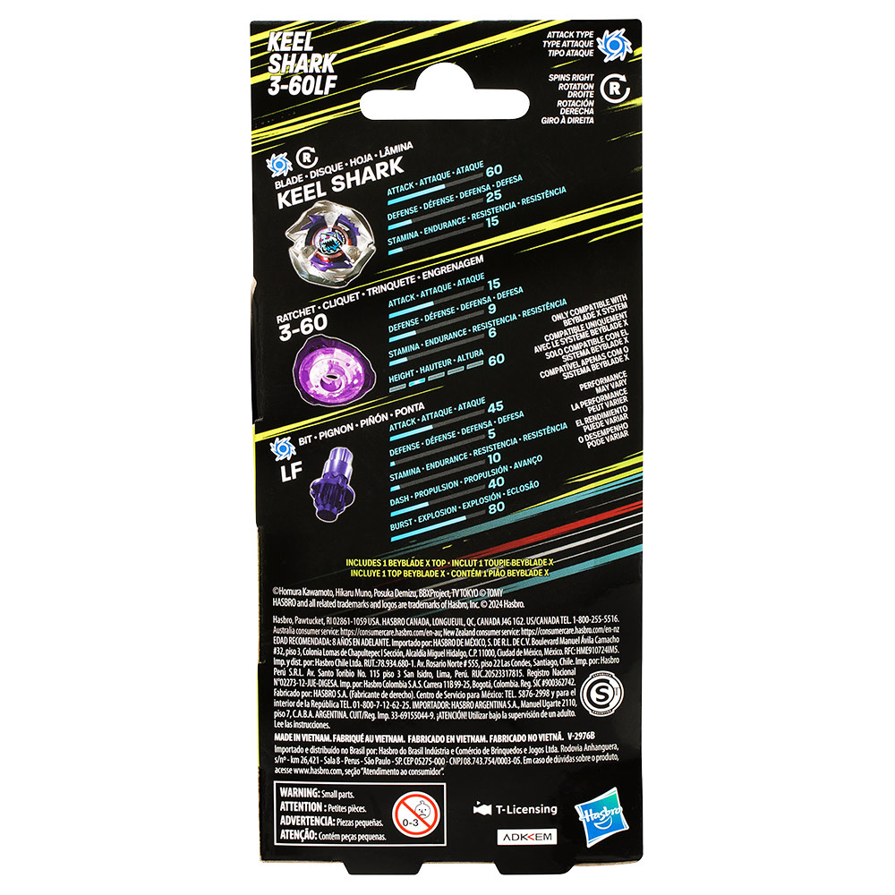 Hasbro Beyblade X - Generation 4 Booster: Assorted