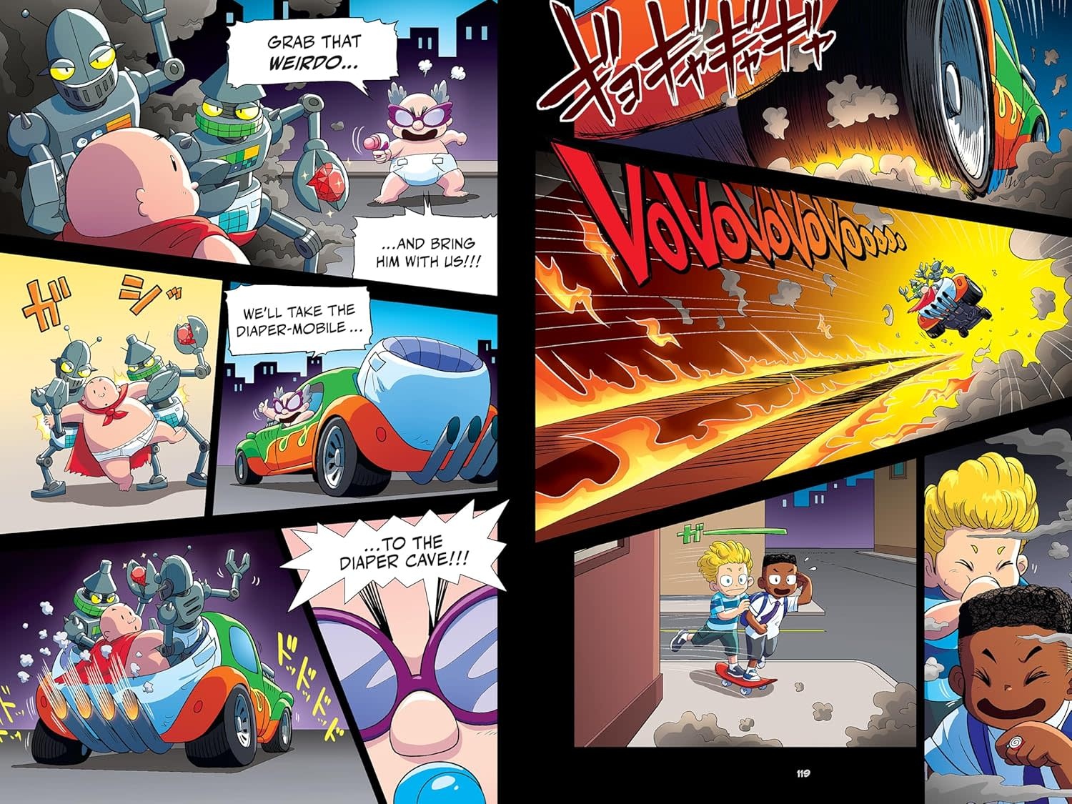Scholastic Captain Underpants: The First Epic Manga