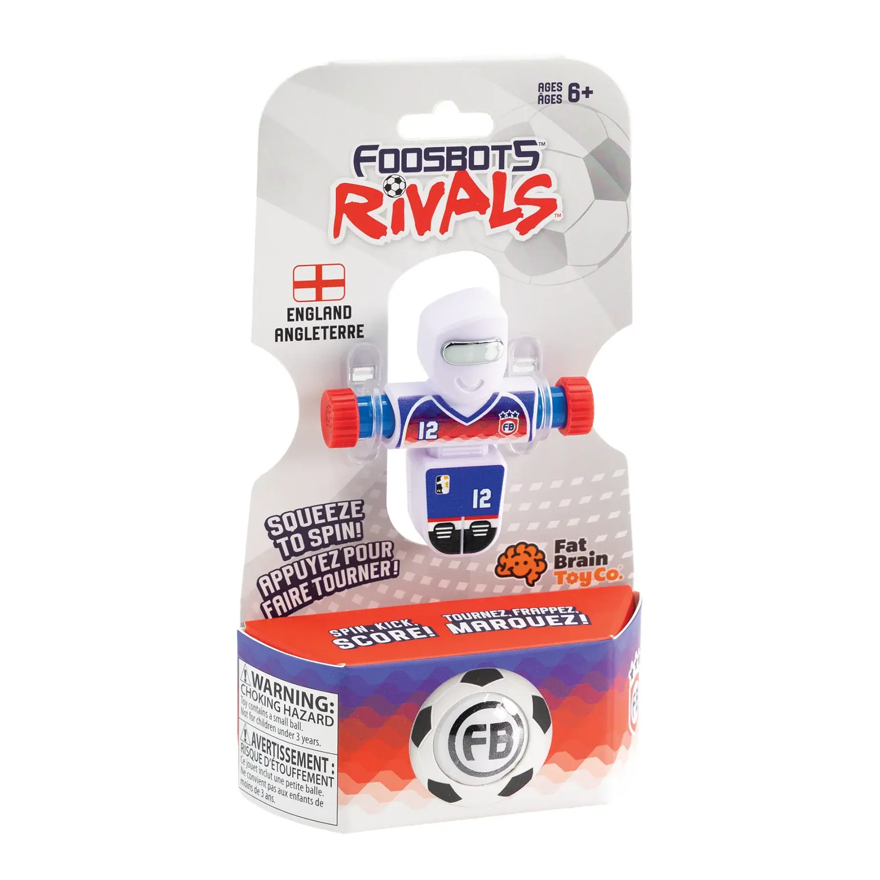 Fat Brain Toys Foosbots Rivals Cup - England