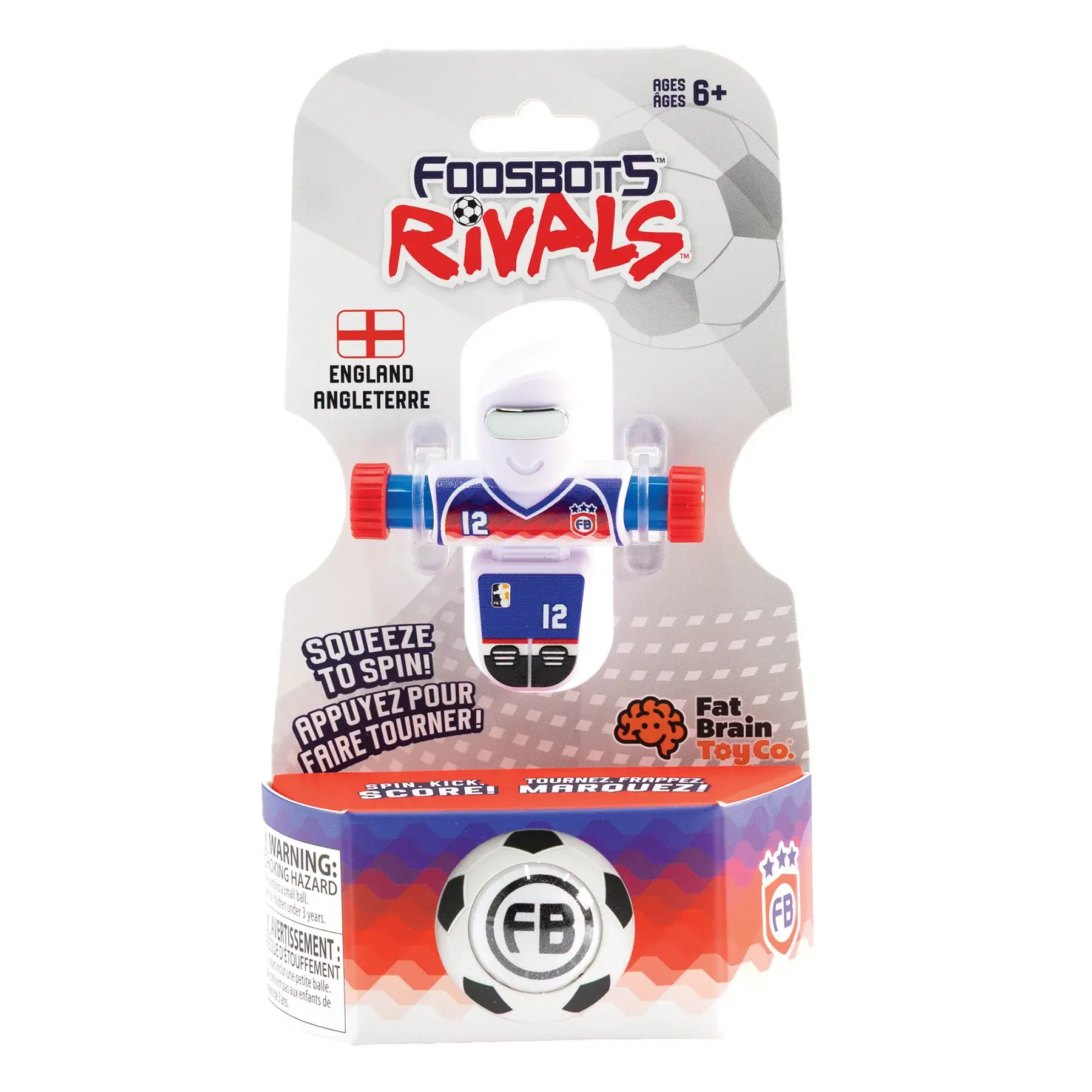 Fat Brain Toys Foosbots Rivals Cup - England