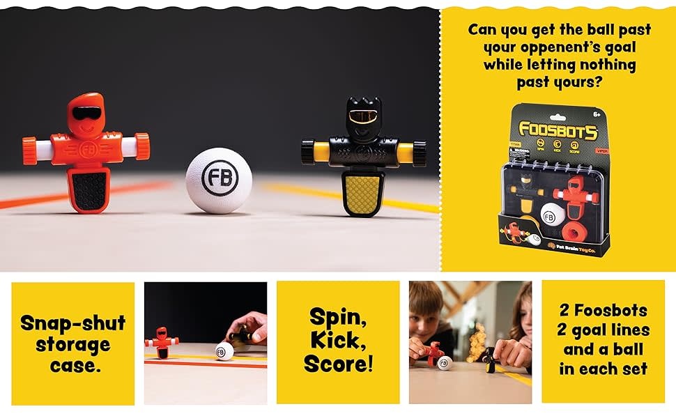 Fat Brain Toys Foosbots - 2 Pack