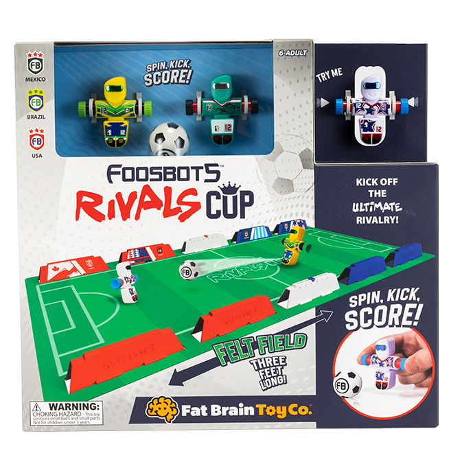 Fat Brain Toys Foosbots Rivals Cup Playset
