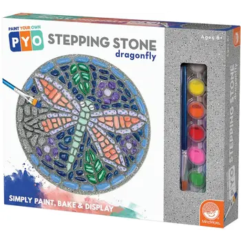 Mindware Paint Your Own Stepping Stone: Dragonfly