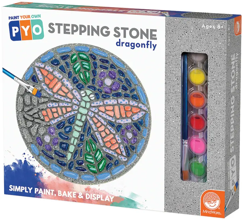 Mindware Paint Your Own Stepping Stone: Dragonfly