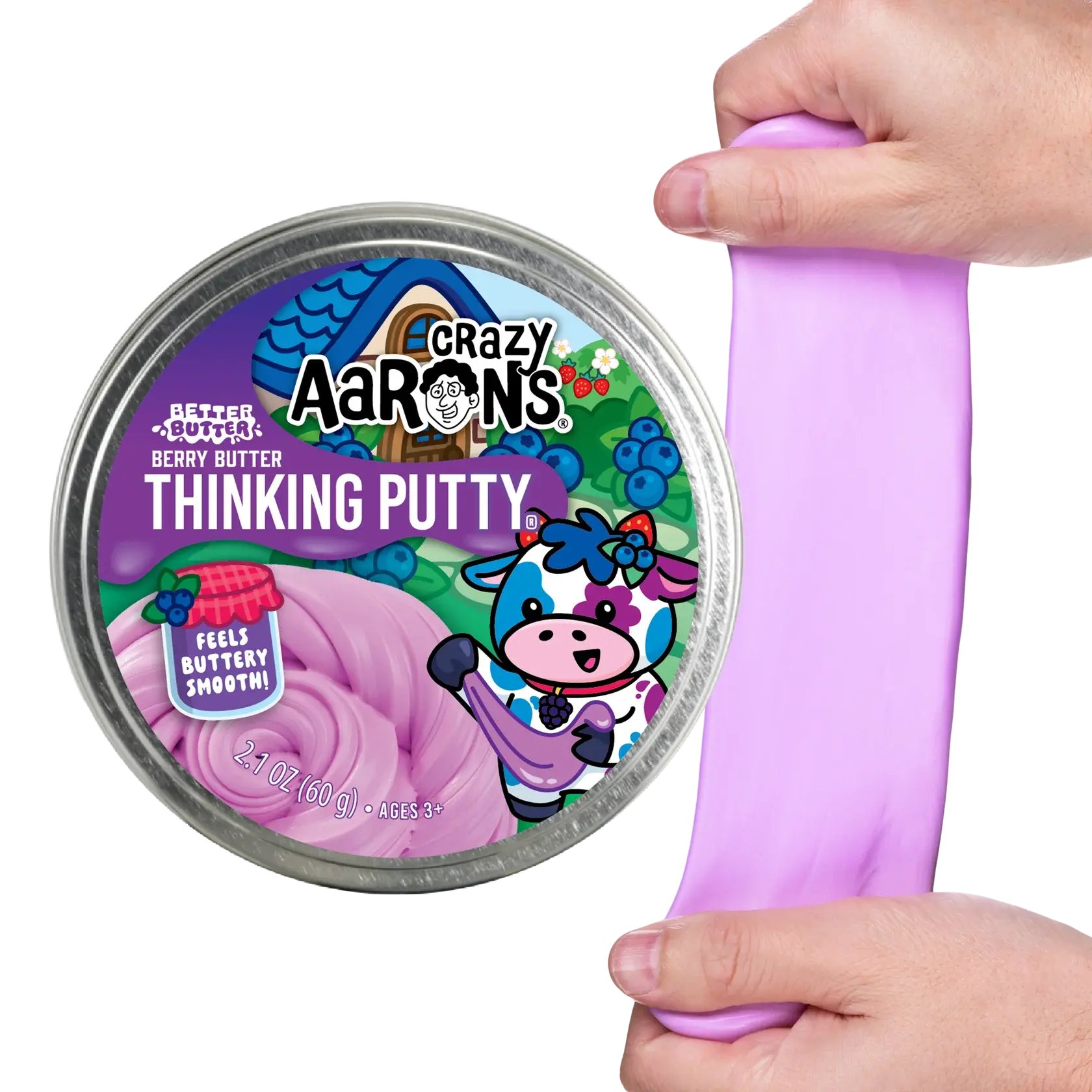 Crazy Aaron Crazy Aaron's Thinking Putty Better Butter Berry