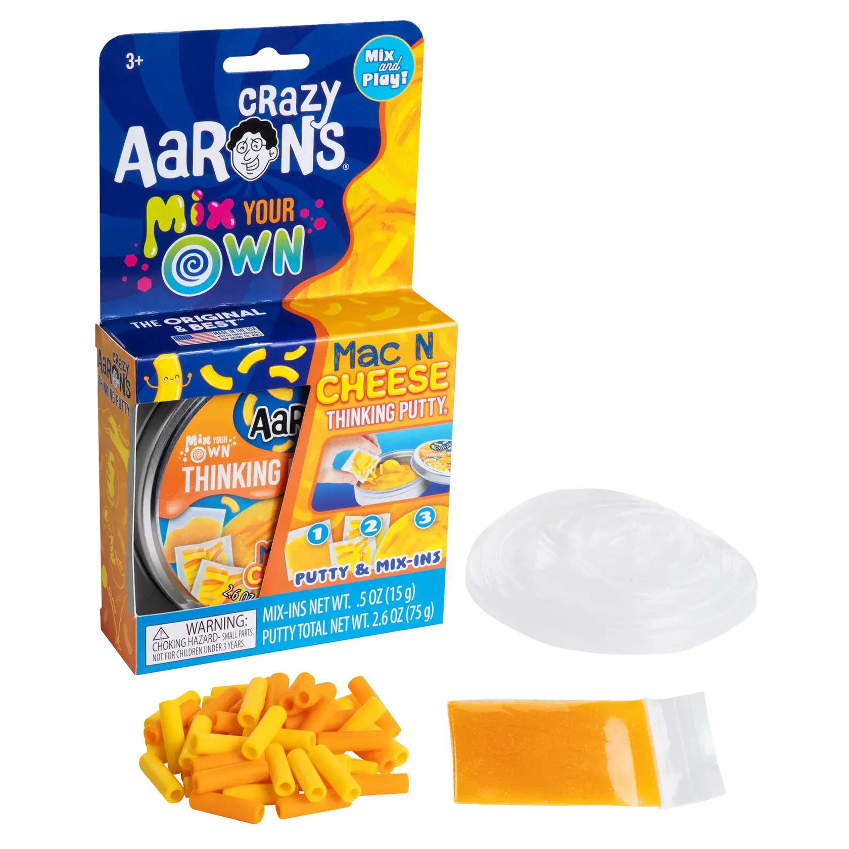 Crazy Aaron Crazy Aaron's Thinking Putty Mix Your Own Mac n Cheese