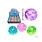 Cool Cube Glitter Sugar Gummee Squish Diamond