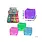 Cool Cube Clear Sugar Gummee Squish Cube