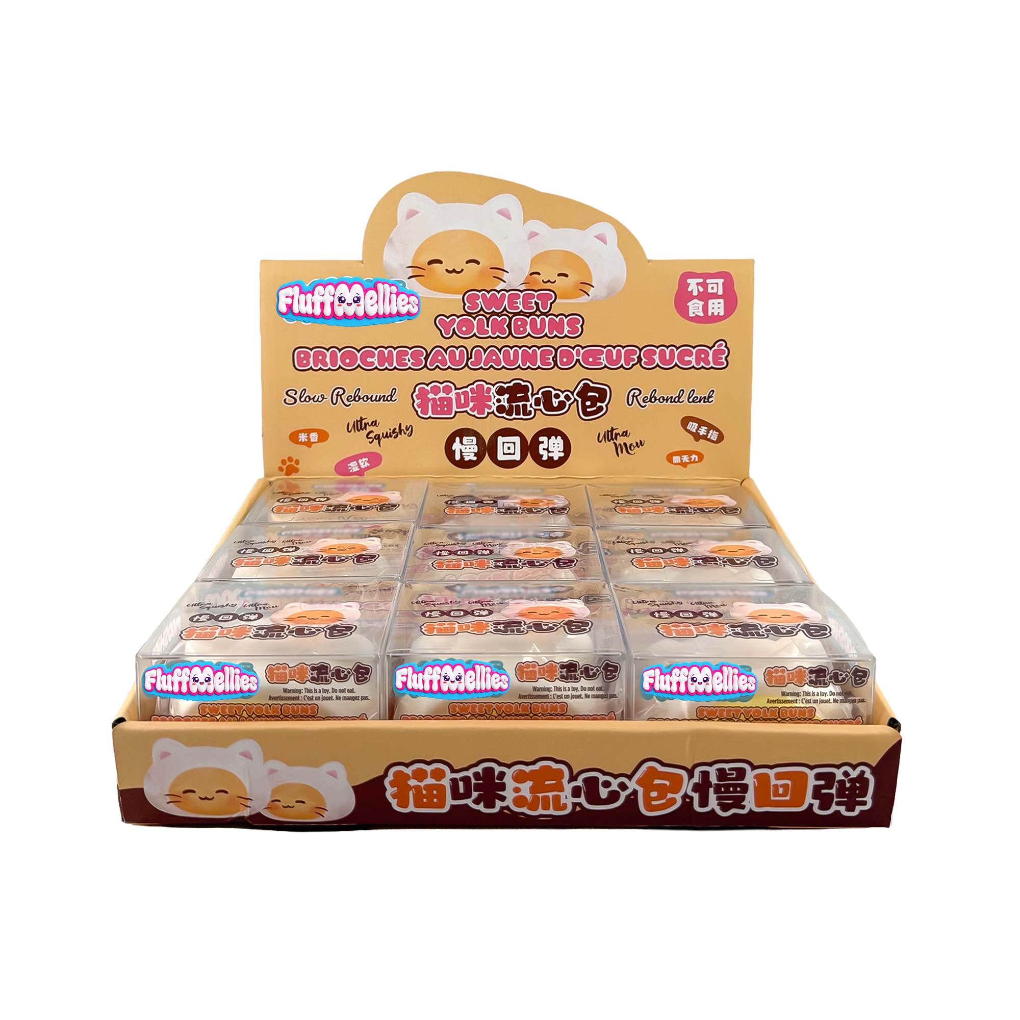 Fluffmellies Sweet Yolk Buns