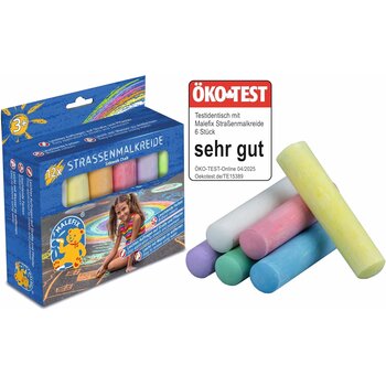 Pustefix Sidewalk Chalk: 12pc